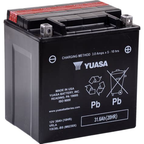 Baterie moto Yuasa AGM 12V 30Ah (YIX30L-BS) - AGM High Performace MF ...