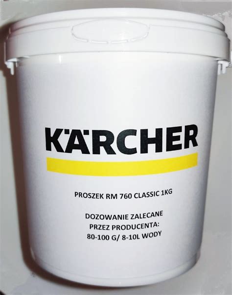 Karcher Rm Classic Kg Proszek Do Prania Pozna Kup Teraz