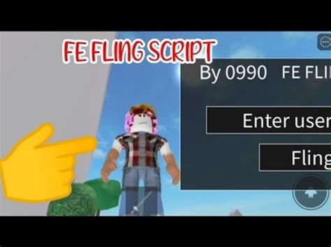 Roblox Fe Fling Script Using Fluxus Executor Played At Fencing Game