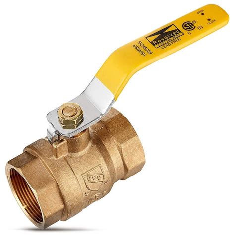 REVALVED 3 4 In FPT Full Port Brass Ball Valve BV 34INCH 1PK The