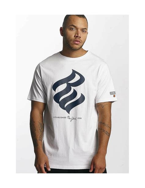 Rocawear Logo T Shirt White Rwts024wht