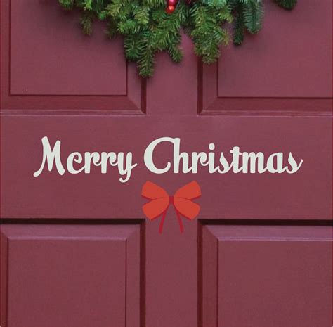 Merry Christmas Wall Decal - Christmas Murals - Primedecals