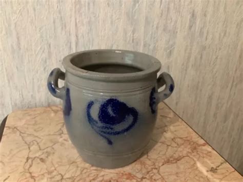 Ancien Pot En Gr S Vernisse Alsacien Betschdorf L D Co Vintage