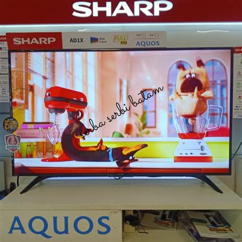 Jual TV LED SHARP 50 Inch 2T C50AD1i Full HD DVB T2 Digital TV BATAM