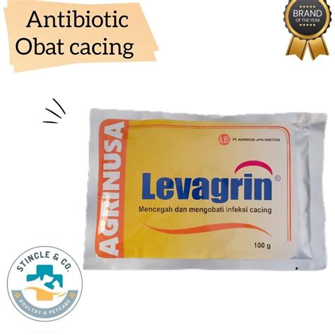 Jual Terbaru Levagrin Gr Antibiotik Obat Cacing Untuk Hewan