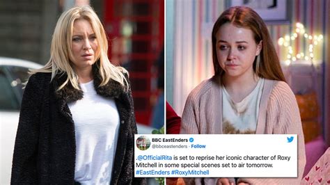 Eastenders Roxy Mitchell Makes Shock Return Six Years After Death In Major Twist Heart