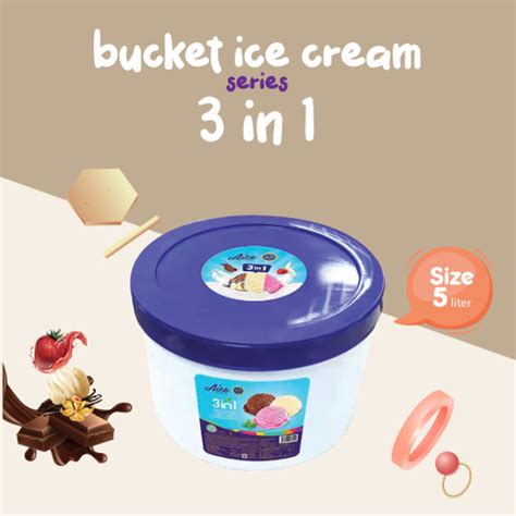 Jual Aice Ice Cream Bucket 3in1 Es Krim Ember 5Liter 3 In 1 Jakarta