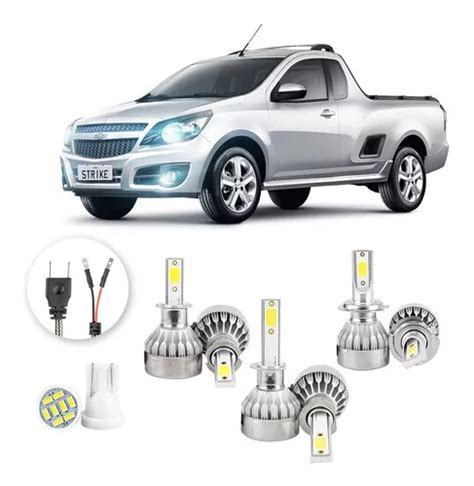 Kit Lampada Led Chevrolet Montana H H H Lm Frete Gr Tis