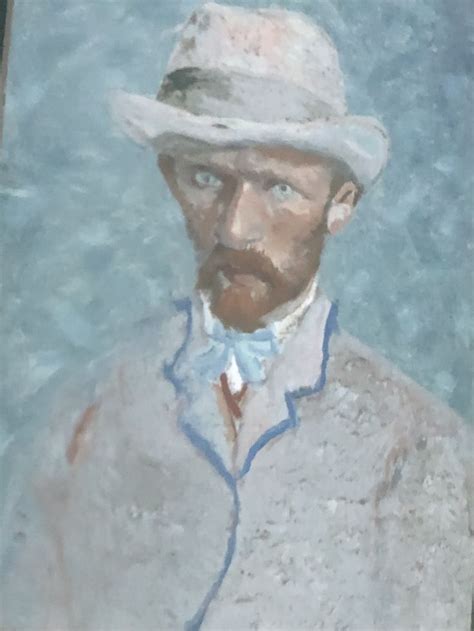 A Painting Of A Man Wearing A White Hat