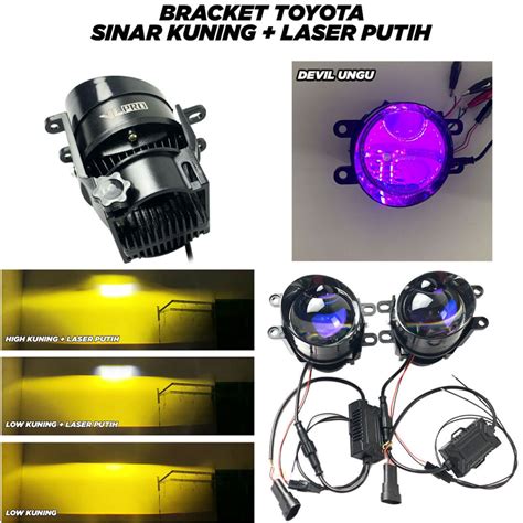 Jual Foglamp Biled Vlpro F W Inch Devil Laser Blue Lens Original