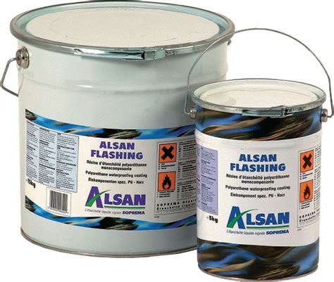 Etanchéité Alsan Flashing Soprema Seau 5kg Soprema