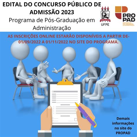 Ufpe On Twitter P S Gradua O Em Administra O Divulga Edital Para