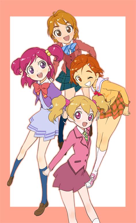 Misumi Nagisa Momozono Love Yumehara Nozomi And Hyuuga Saki Precure