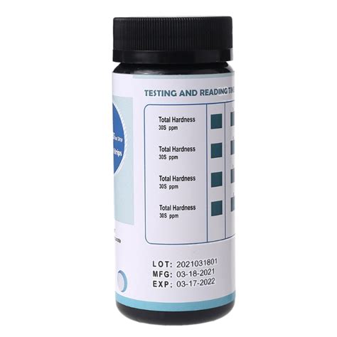 Water Hardness Test Strips Quick Accurate Water Softener Test Strips