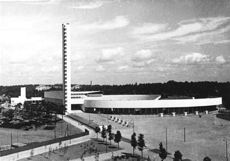 Helsinki Olympic stadium Yrjö Lindegren Toivo Jäntti 1938 Helsinki