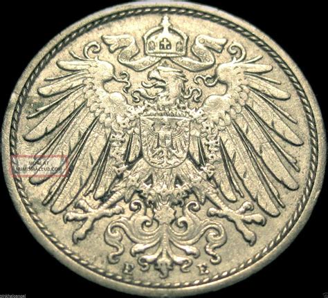 Germany German Empire German 1912e 10 Pfennig Coin Rare Coin