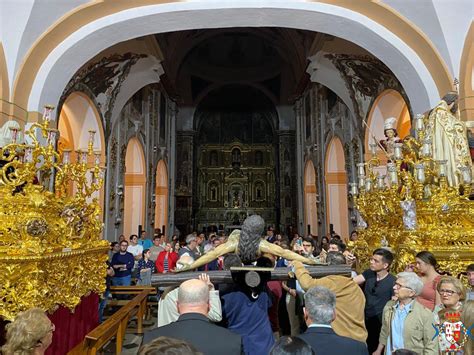 Traslado Del Stmo Cristo De Las Cinco Llagas A Su Paso Procesional