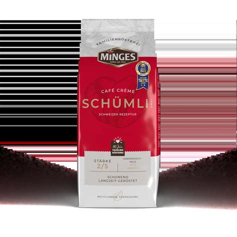 Minges Creme Schweizer Schümli II bonen 1kg Koffiezone