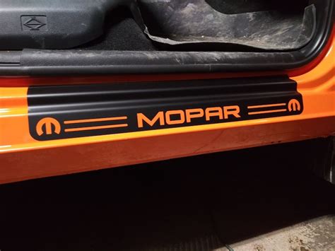 Dodge Ram Moparhemicumminsram 2500 Door Sill Protectors Etsy