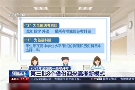 2021年全国统一高考开考：第三批8个省份迎来高考新模式