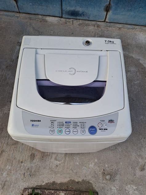 Mesin Basuh Toshiba 7 Kg Tv And Home Appliances Washing Machines And Dryers On Carousell