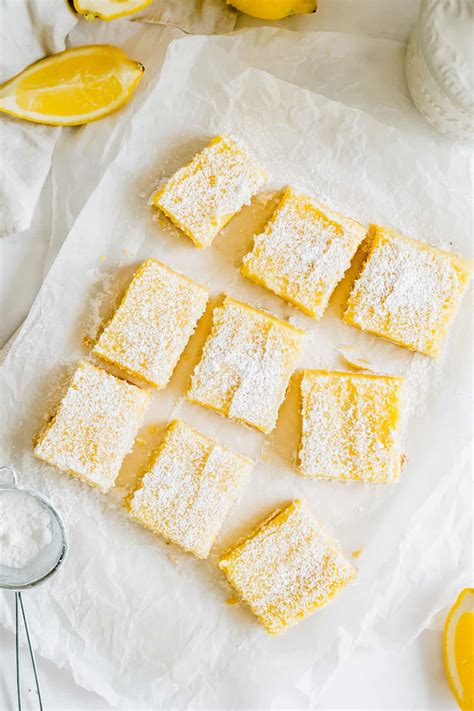 Easy Lemon Bars With Cookie Crust A Farmgirls Dabbles