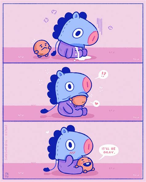 SO CUTE I CANNOT Mang And Shooky Are Adorable Favorites In BT21 Are