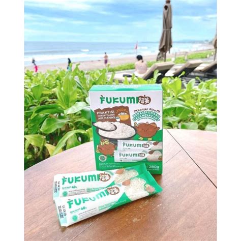 Jual FUKUMI BERAS PORANG 280GR BOX ISI 7 SACHET Shopee Indonesia