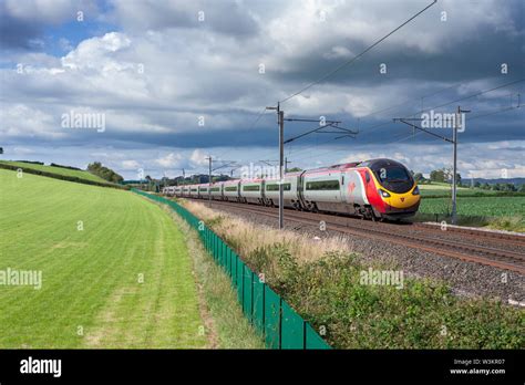 Virgin Trains West Coast Class 390 Pendolino Train On The West Coast