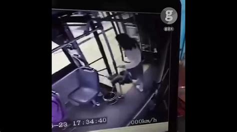 Chinese Girl Jumps Out Of Moving Vehicle After Taking The Wrong Bus Life