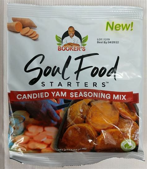 Bookers Soul Food Starters Candied Yam Seasoning Mix 15 Oz Bb 0422 New Ebay