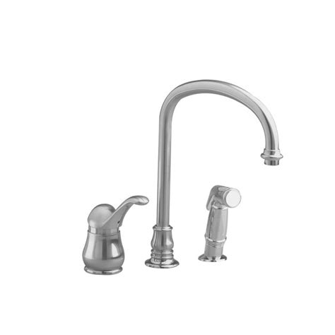 American Standard Jasmine Satin Nickel 1 Handle High Arc Kitchen Faucet