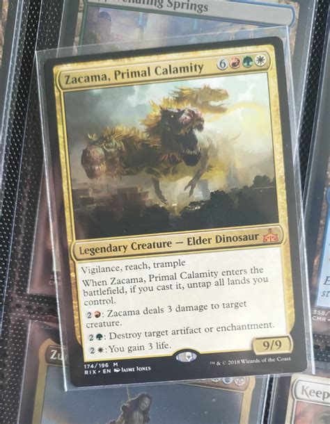 Magic The Gathering Zacama Primal Calamity Hobbies Toys Toys