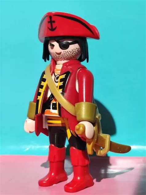 PLAYMOBIL FIGURE ASIAN Pirates Pirate Ship Galleon Island Buccaneer