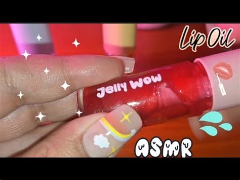 Asmr Jelly Melting Lip Oil Sounds For Tingles Asmr Brillo Labial