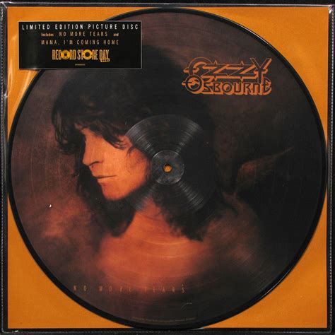 Пластинка Ozzy Osbourne No More Tears picture disc 2021 SS SS