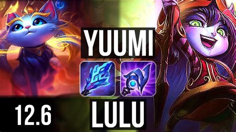 Yuumi Zeri Vs Lulu Aphelios Sup Rank Yuumi Jp