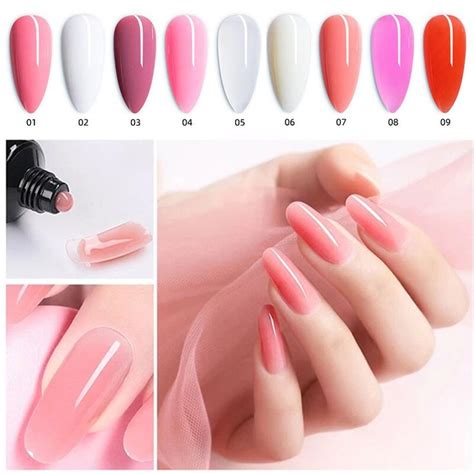 Mobray Acrylic Poly Nail Gel Kit All For Quick Extension Nail Manicure