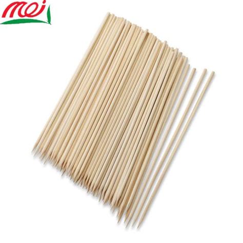 Hot Item Custom Round Natural Bamboo Skewer For BBQ Camping Skewer