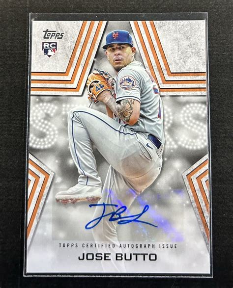 Yahoo オークション 2023 Topps Series 2 Jose Butto Mets RC Auto B