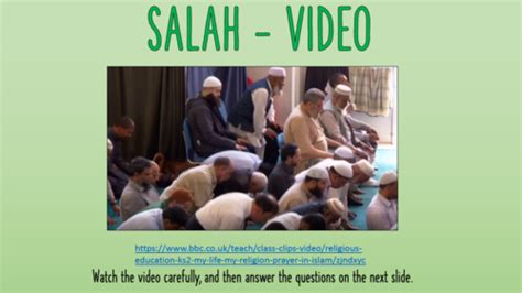 Salah The Second Pillar Of Islam Teaching Resources