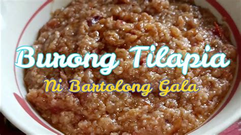 Paano Gumawa Ng Burong Tilapia BARTOLONG GALA Adventures YouTube