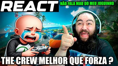 REACT A COMPARAÇÃO MAIS BIZARRA QUE VC VAI VER HOJE THE CREW MOTORFEST