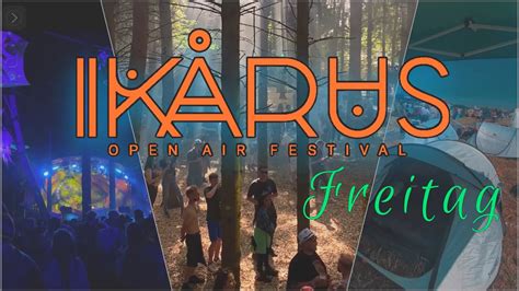 Ikarus Festival Vlog FREITAG 2023 Campingplatz Supermarkt Erster