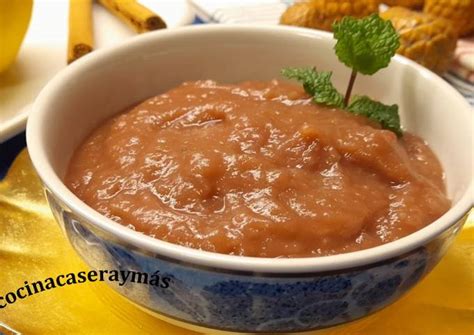 Puré de manzana guarnición para carnes Receta de M E T R MªElena