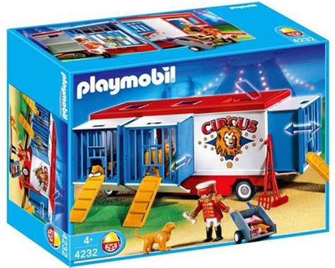 Playmobil Circus Animal Trailer Set 4232 - ToyWiz