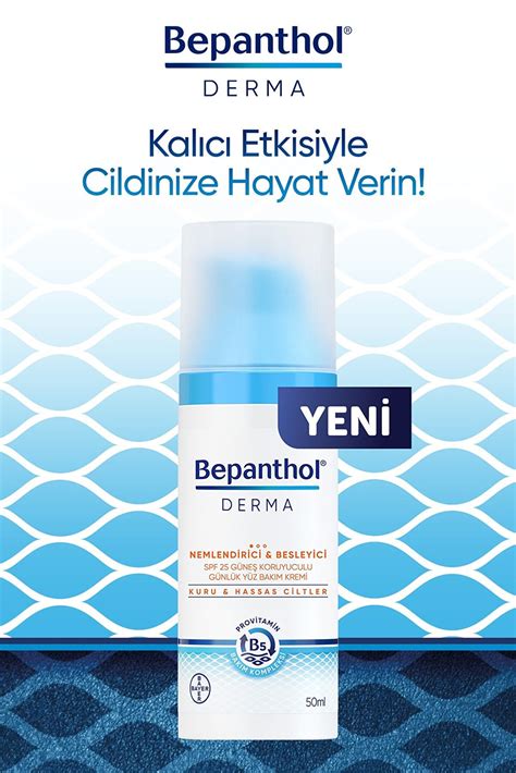 BEPANTHOL Derma Nemlendirici ve Besleyici Spf 25 50 ml Yüz Bakım Kremi