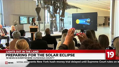 Cuyahoga County Officials Announce Plans For Total Solar Eclipse Youtube