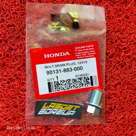 Jual BOLT BAUT BAUD BUANG OLI TUTUP OLI DRAIN PLUG HONDA MEGAPRO MONO