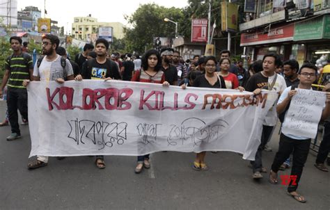 Kolkata Jadavpur University Students Protest Rally Gallery Social